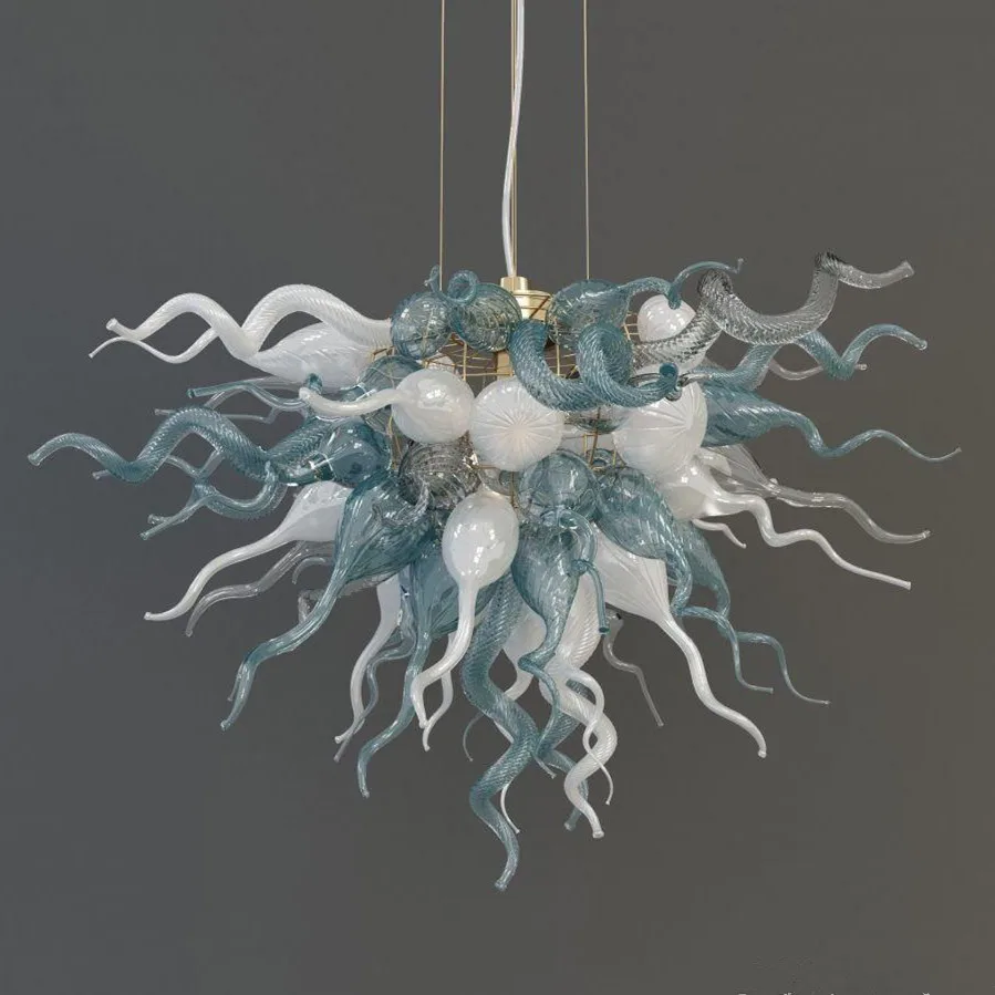 Small Hand Blown Glass Chandelier Lighting for Home Decoration Dining Room Living Room Modern LED Light Fixtures Cheap
Small Hand Blown Glass Chandelier Lighting for Home Decoration Dining Room Living Room Modern LED Light Fixtures Cheap