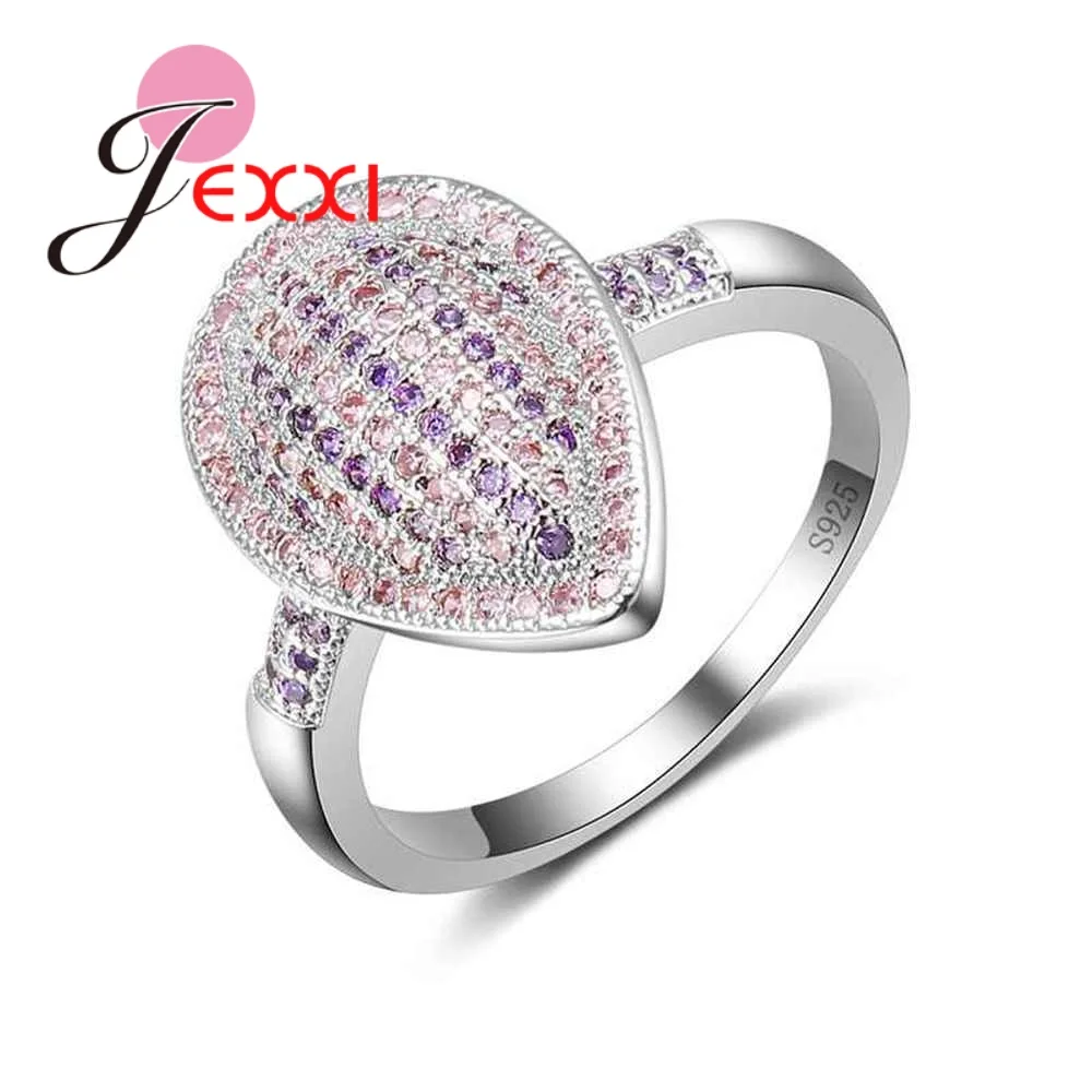 Fashion Wedding Engagement Rings 925 Sterling Silver For Women Water Drop Shape with AAA Cubic Zirconia Jewelry Ring
Fashion Wedding Engagement Rings 925 Sterling Silver For Women Water Drop Shape with AAA Cubic Zirconia Jewelry Ring