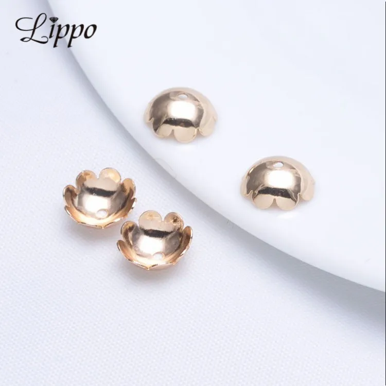 30pcs 8mm 10mm 24k Gold plated Copper Floral Bead Cap Flower Beads Caps Jewelry Findings & Components
30pcs 8mm 10mm 24k Gold plated Copper Floral Bead Cap Flower Beads Caps Jewelry Findings & Components