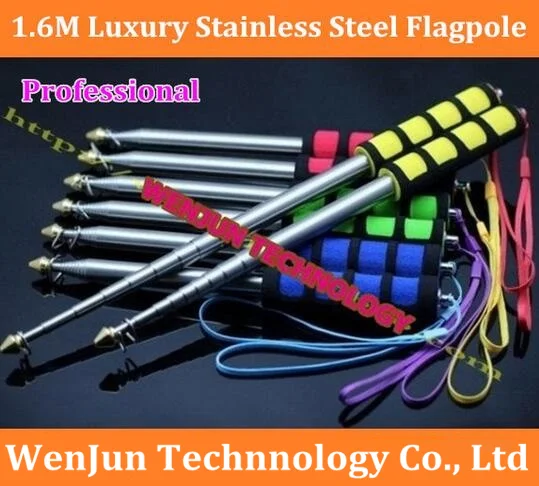 Form Factory 1.6 meters pointed end luxury professional high-grade stainless steel flagpole 5PCS Tour guide flagpole
Form Factory 1.6 meters pointed end luxury professional high-grade stainless steel flagpole 5PCS Tour guide flagpole
