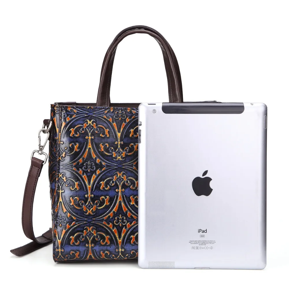 Women Tote Messenger Cross Body Bags Handbag Ladies Purse Vintage Designer Genuine Embossed Leather Shoulder Top Handle Bag
Women Tote Messenger Cross Body Bags Handbag Ladies Purse Vintage Designer Genuine Embossed Leather Shoulder Top Handle Bag