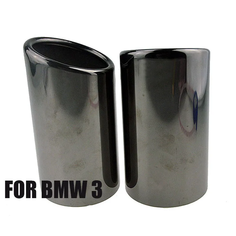 Выхлопные трубы для автомобиля титановые черные серии 2006-2010 нержавеющая сталь BMW