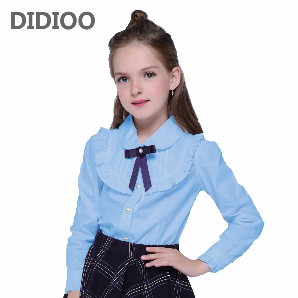 Kids Cute Bow Blouses For Girls Turn-Down Collar School Uniforms 2 4 6 8 10 11 12 14 Years Long Sleeve White Blouses Girls Tops
Kids Cute Bow Blouses For Girls Turn-Down Collar School Uniforms 2 4 6 8 10 11 12 14 Years Long Sleeve White Blouses Girls Tops