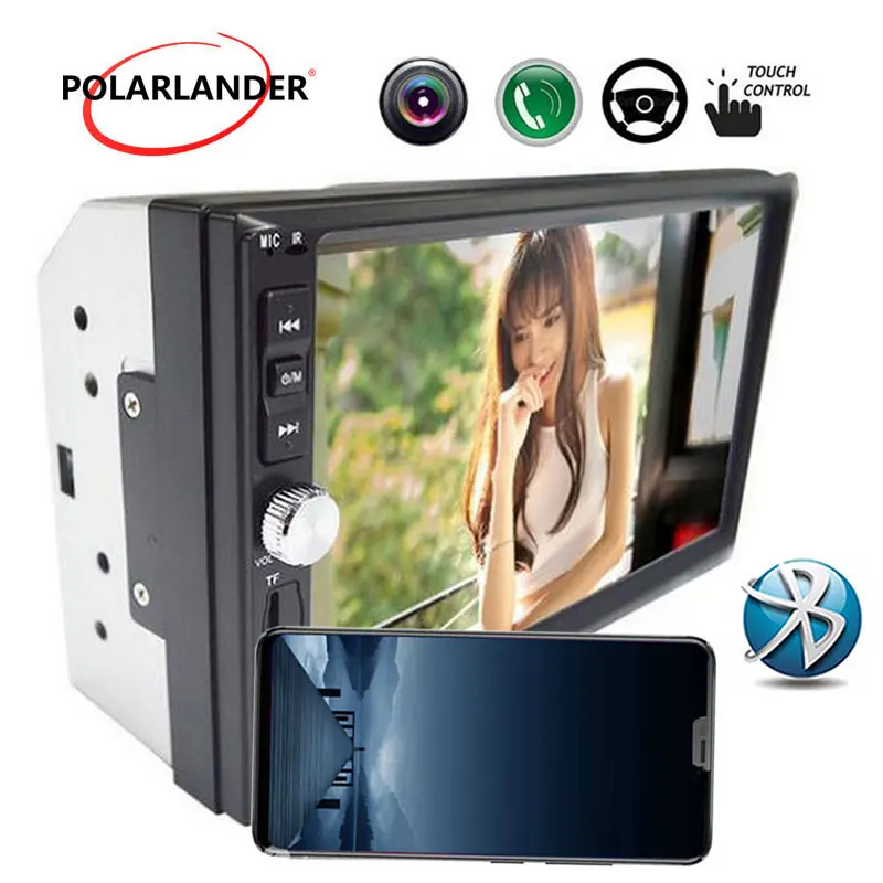 Поддержка экрана задняя камера автомобиля стерео MP4 плеер MP5 Bluetooth/hands