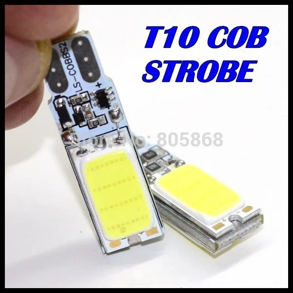 50pcs t10 car led Strobe flash flashing lamp 194 W5W cob T10 COB strobe LED Interior Fog Brake Parking backup Bulb Light Lamp
50pcs t10 car led Strobe flash flashing lamp 194 W5W cob T10 COB strobe LED Interior Fog Brake Parking backup Bulb Light Lamp