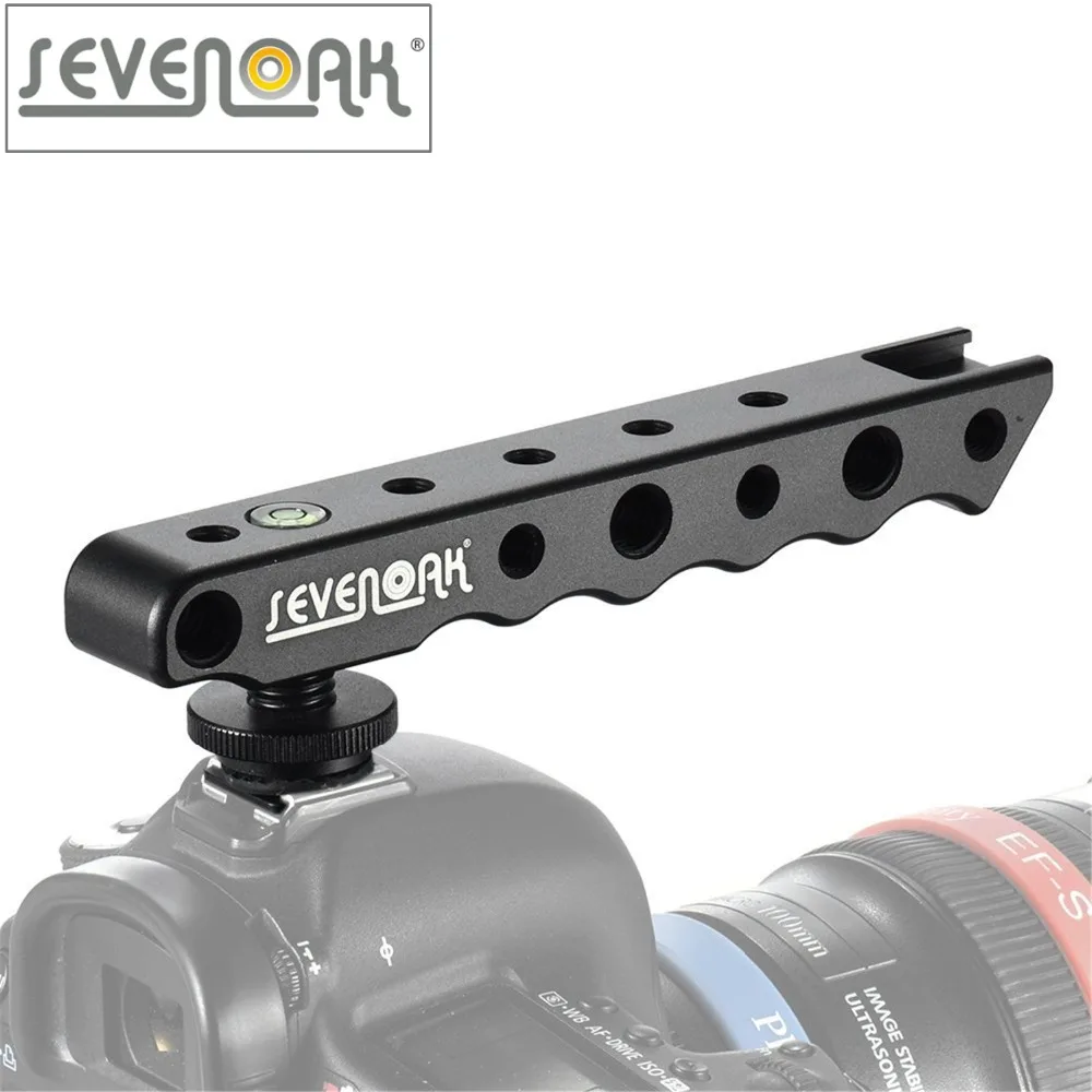 Sevenoak SK-H02 Handheld Video Stabilizer Handle Camera Hot-shoe Holder Bracket Support for Nikon Canon Sony Camera Monitor 
Sevenoak SK-H02 Handheld Video Stabilizer Handle Camera Hot-shoe Holder Bracket Support for Nikon Canon Sony Camera Monitor