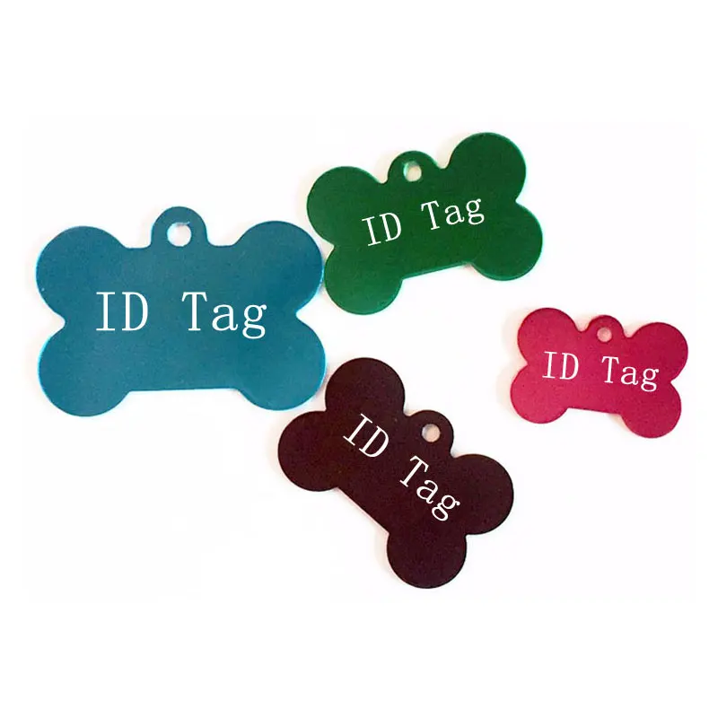 Wholesale 100pcs Nameplate Cat ID Tags Aluminum Dog Name For Dogs Cats Pet Bone Shape Tag Engraved designer Pet Shop Accessories
Wholesale 100pcs Nameplate Cat ID Tags Aluminum Dog Name For Dogs Cats Pet Bone Shape Tag Engraved designer Pet Shop Accessories