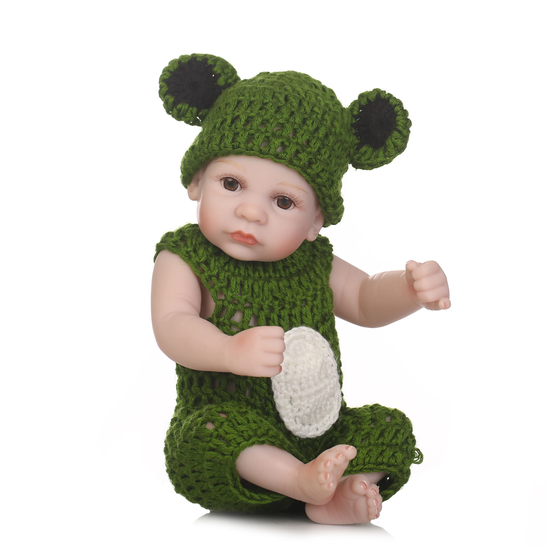 27cm Full Vinyl BeBe Reborn Baby Dolls Newborn Silicone Reborn Doll Lifelike Simulation Doll Toys for Children Birthday Gift
27cm Full Vinyl BeBe Reborn Baby Dolls Newborn Silicone Reborn Doll Lifelike Simulation Doll Toys for Children Birthday Gift