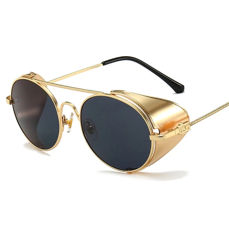 Modern Fashion Round Steampunk Sunglasses 2019 Designer Brand Men Sun Glasses Retro Women Steam Punk Shades
Modern Fashion Round Steampunk Sunglasses 2019 Designer Brand Men Sun Glasses Retro Women Steam Punk Shades