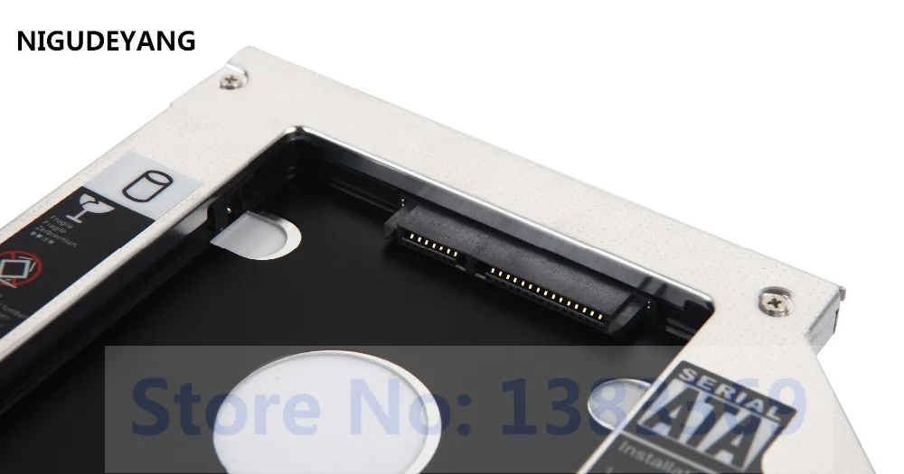 NIGUDEYANG 2nd SATA HDD SSD жесткий диск Caddy для MSI GE40 GE62 GT72 CX62 6QC 6QD GE72 6QF Apex Pro|Корпус жесткого