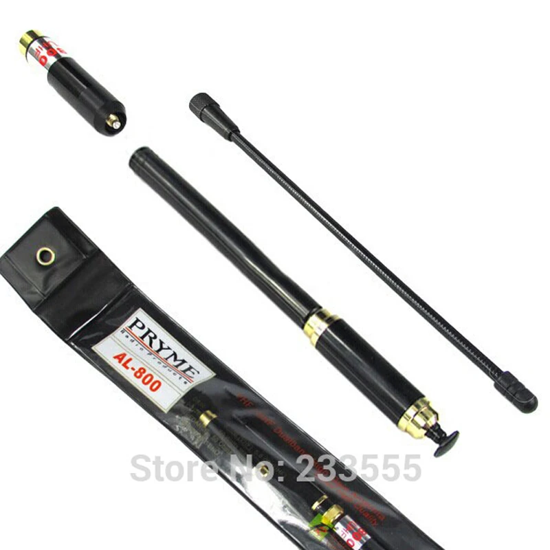 5pcs AL-800 BNC Dual Band 144/430MHz High Gain Super High Quality Telescopic Antenna for Walkie Talkie TK100 TK220 TK300 TK320
5pcs AL-800 BNC Dual Band 144/430MHz High Gain Super High Quality Telescopic Antenna for Walkie Talkie TK100 TK220 TK300 TK320