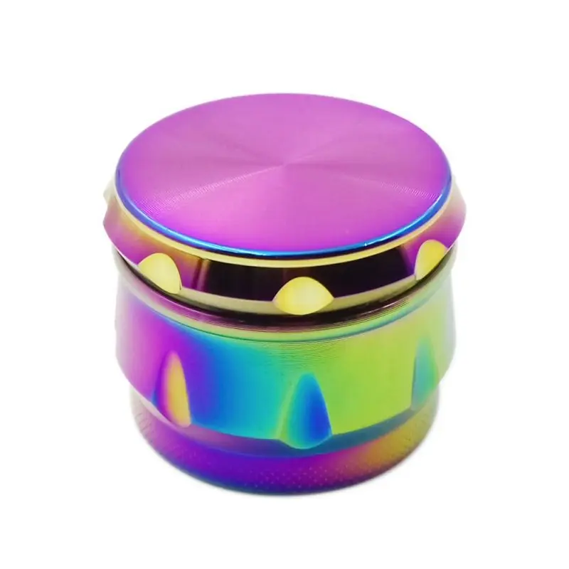 40MM 4 Layer Zinc Alloy Dazzling Colorful Cigarette Tobacco Grinder Hand Crank Herbal Herb Spice Crusher Mini Muller Shredder
40MM 4 Layer Zinc Alloy Dazzling Colorful Cigarette Tobacco Grinder Hand Crank Herbal Herb Spice Crusher Mini Muller Shredder
