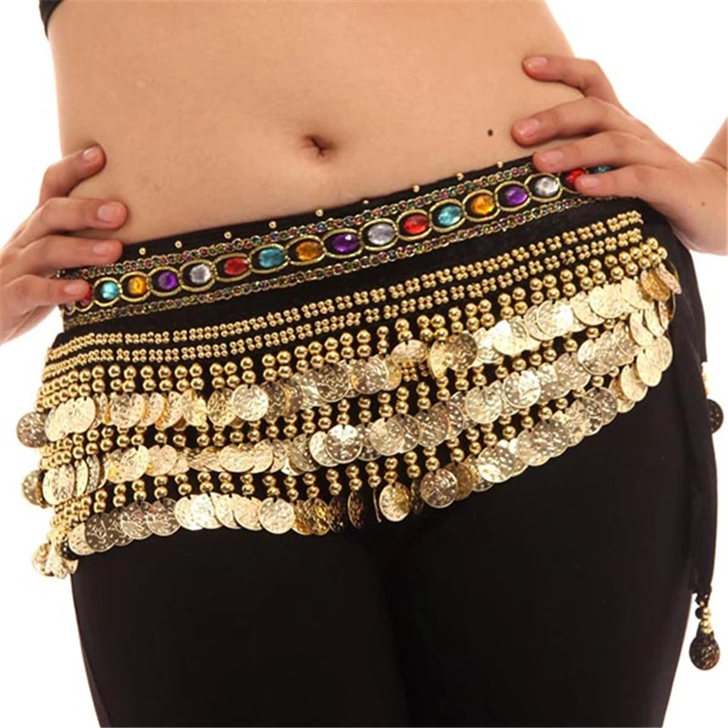Women Belly Dance Costumes New Hot Sale Velvet Hip Scarf Wrap Belt Women Skirt Dancewear WIth Coins
Women Belly Dance Costumes New Hot Sale Velvet Hip Scarf Wrap Belt Women Skirt Dancewear WIth Coins