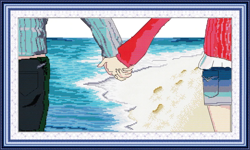 Watching the Sea cross stitch kit 14ct 11ct count printed canvas stitching embroidery DIY handmade needlework
Watching the Sea cross stitch kit 14ct 11ct count printed canvas stitching embroidery DIY handmade needlework
