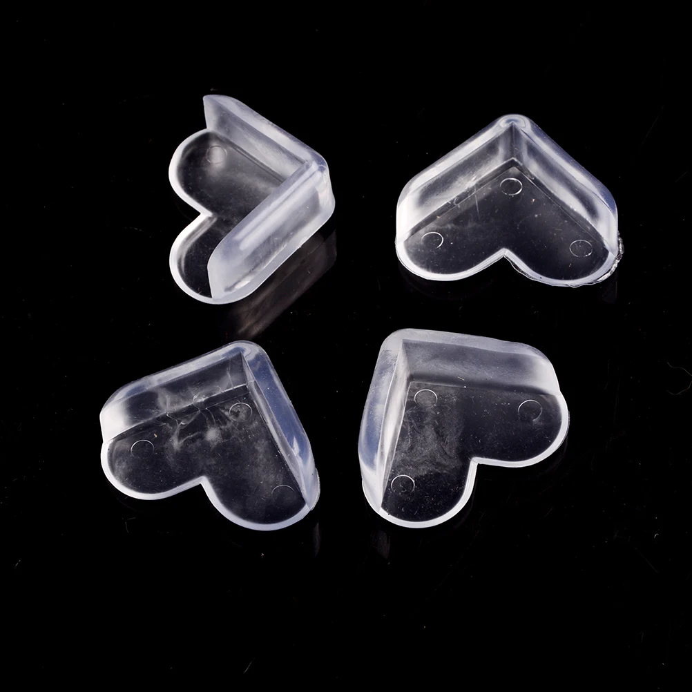 New 4Pcs/lot Love Heart Desigh Baby Safety Silicone Protector Table Corner Edge Guards Cover Children Anti Collision 5*4*2CM
New 4Pcs/lot Love Heart Desigh Baby Safety Silicone Protector Table Corner Edge Guards Cover Children Anti Collision 5*4*2CM
