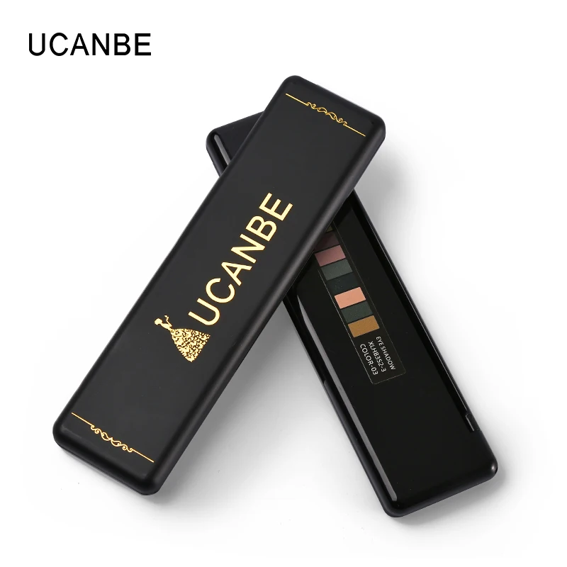 Ucanbe бренд Shimmer матовый Тени для век макияж Палитра 10 цветов Водонепроницаемый