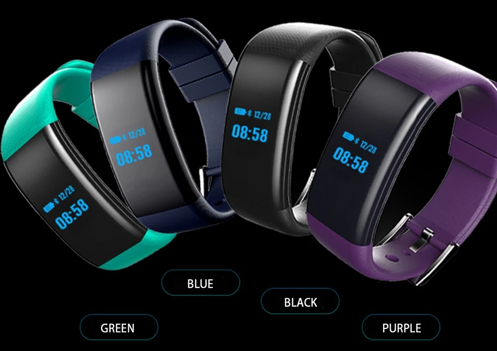 Bounabay Smart Браслет часы для женщин дамы Bluetooth Apple IOS и Android телефон женщина Touch