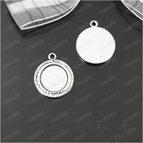 10pc Pendant Cabochon Base Antique Silver Necklace Charms Blank Tray Bezel Fit 12mm Glass Cabochon Cameo DIY Findings Components
10pc Pendant Cabochon Base Antique Silver Necklace Charms Blank Tray Bezel Fit 12mm Glass Cabochon Cameo DIY Findings Components
