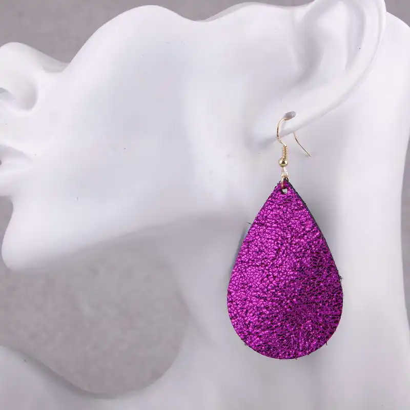 100% Genuine Leather Teardrop Earrings Boho Water Drops Earrings for Women Jewelry Unique Gift Dropshipping
100% Genuine Leather Teardrop Earrings Boho Water Drops Earrings for Women Jewelry Unique Gift Dropshipping