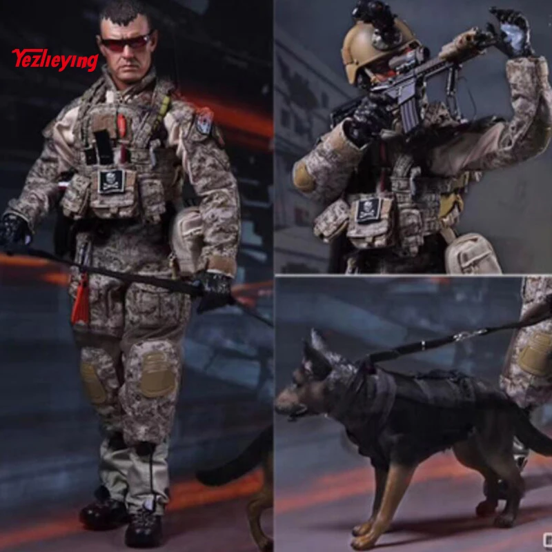 PLAYHOUSE PH Specia Force wholesale 1/6TH Scale U.S. NAVY Seal Team Six with K9 Dog F 12 inch Collectible Military Action Figure
PLAYHOUSE PH Specia Force wholesale 1/6TH Scale U.S. NAVY Seal Team Six with K9 Dog F 12 inch Collectible Military Action Figure