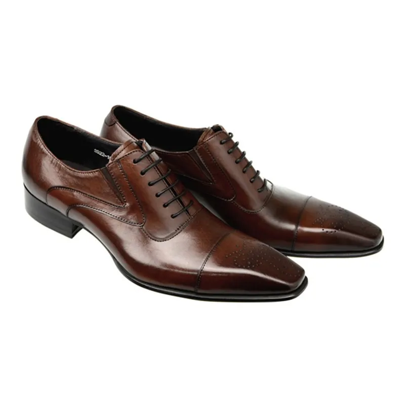 Handmade Leather Men Shoes Oxford Shoes Dress Shoes Gentleman Zapatos Hombre Formal
Handmade Leather Men Shoes Oxford Shoes Dress Shoes Gentleman Zapatos Hombre Formal