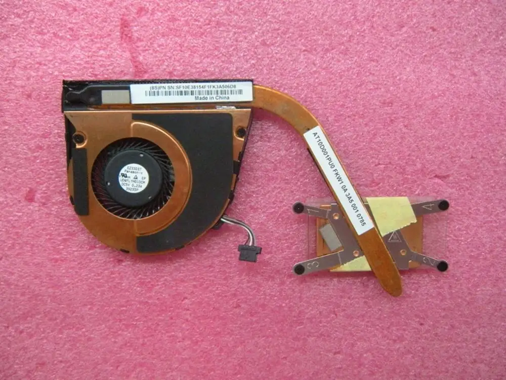 New/Orig Lenovo ThinkPad Yoga S1 Heatsink Assembly Radiator Cooler Cooling Fan 04X6440
New/Orig Lenovo ThinkPad Yoga S1 Heatsink Assembly Radiator Cooler Cooling Fan 04X6440