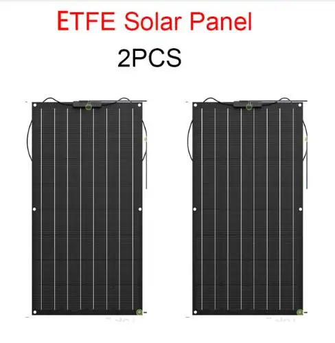 Две панели ETFE доступны для продажи Полугибкие солнечные 200 Вт 2x100w | Электроника