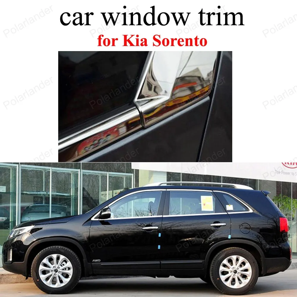 Stainless Steel Strips Car Styling Window Trim Decoration Accessories For K-ia Sorento
Stainless Steel Strips Car Styling Window Trim Decoration Accessories For K-ia Sorento