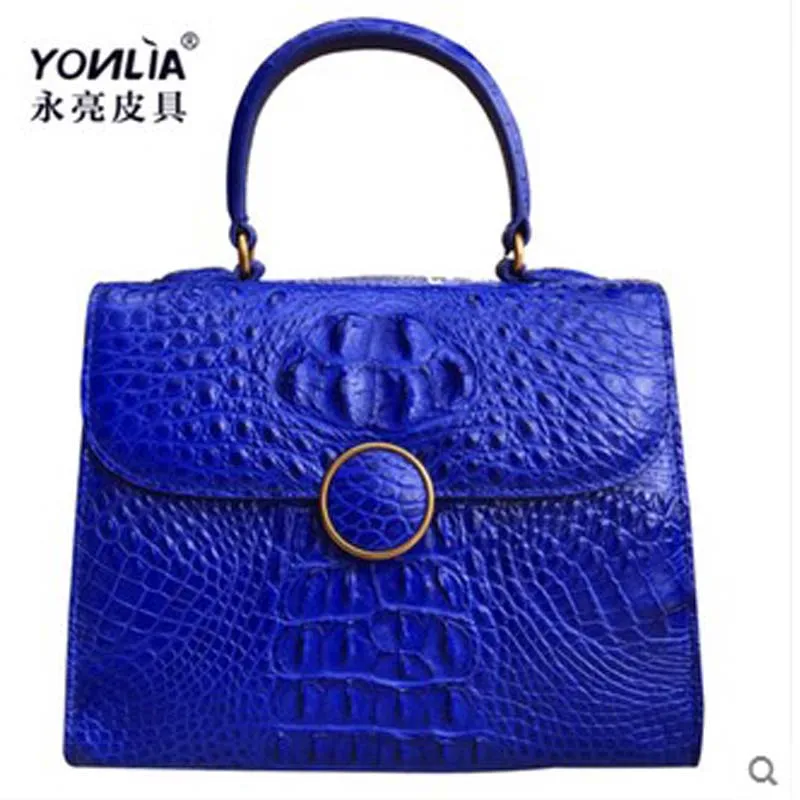 

Yongliang Новинка крокодиловая кожа череп модная секция Женская сумочка крокодиловая кожа на одно плечо сумка-мессенджер для женщин