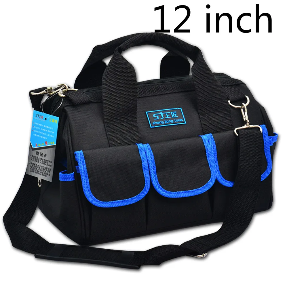 12 Inch Kit Canvas Multifunctional Portable Single Shoulder Electrician Tool Kit Hardware Repair Kit Manual Tool Upgrade
12 Inch Kit Canvas Multifunctional Portable Single Shoulder Electrician Tool Kit Hardware Repair Kit Manual Tool Upgrade
