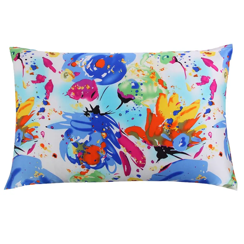 2023 Silk Zipper Pillowcase 1pc 100% Nature mul berry Silk Printed Color Floral Pillow Case Custom-size Standard Queen King
2023 Silk Zipper Pillowcase 1pc 100% Nature mul berry Silk Printed Color Floral Pillow Case Custom-size Standard Queen King