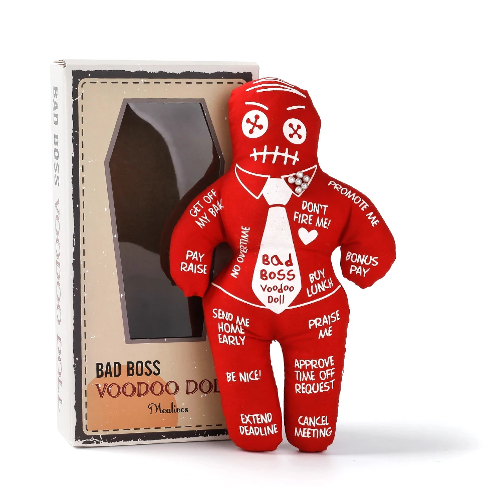 Mealivos Bad Boss Voodoo Doll stress relief reducer doll best novelty gift for pink elephant exchange
Mealivos Bad Boss Voodoo Doll stress relief reducer doll best novelty gift for pink elephant exchange