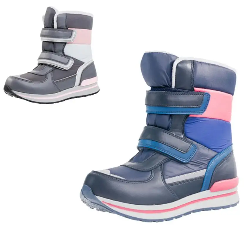 -30~-35 Degrees Winter Children Shoes Fashion With Thick Wool Waterproof Non-slip Snow Boots For Boys & Girls Size 31-40
-30~-35 Degrees Winter Children Shoes Fashion With Thick Wool Waterproof Non-slip Snow Boots For Boys & Girls Size 31-40