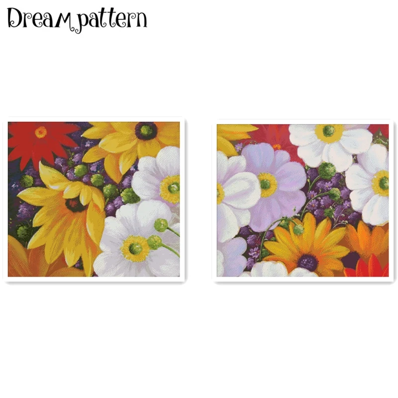 Colorful flowers cross stitch kits package 18ct 14ct 11ct cloth silk cotton thread embroidery DIY handmade needlework
Colorful flowers cross stitch kits package 18ct 14ct 11ct cloth silk cotton thread embroidery DIY handmade needlework
