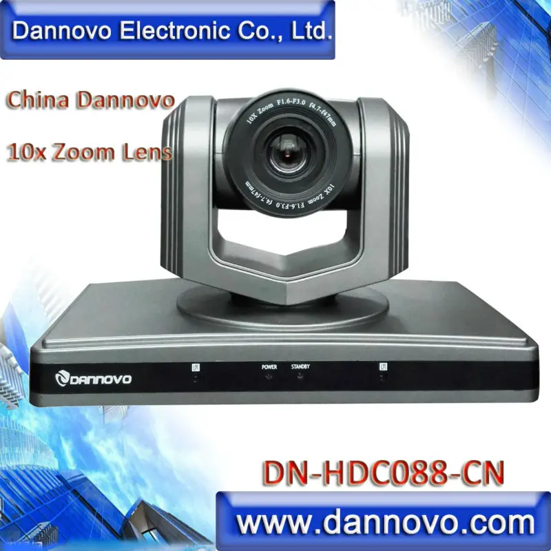 Бесплатная доставка DANNOVO DVI камера HDMI PTZ Китай 10x оптический зум поддержка функции