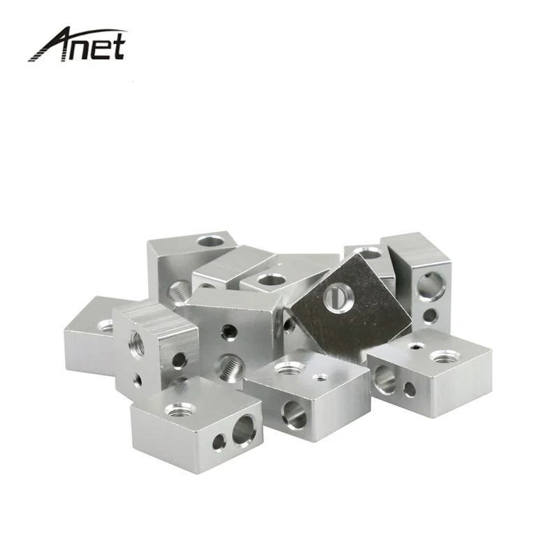 Anet 10 pcs/lot Aluminum Heater Block Makerbot MK7 MK8 Print Head Hot End Heating Block 20*20*10mm for Anet A8 A2 A6A 3D printer
Anet 10 pcs/lot Aluminum Heater Block Makerbot MK7 MK8 Print Head Hot End Heating Block 20*20*10mm for Anet A8 A2 A6A 3D printer
