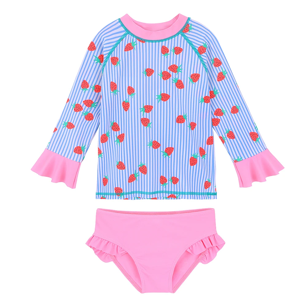 BAOHULU 4-10 Years Children Swimwear UPF50+ Girls Swimwear Kids Swimsuit for Girls Beach Cute Strawberry Striped Swimming Suits
BAOHULU 4-10 Years Children Swimwear UPF50+ Girls Swimwear Kids Swimsuit for Girls Beach Cute Strawberry Striped Swimming Suits