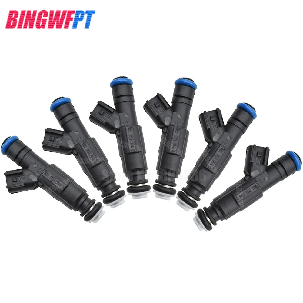 6pcs Fuel Injector Nozzle 0280155784 For Jeep Cherokee Jeep Grand Cherokee Jeep Wrangler 1999-2004 4.0L Fuel Injector
6pcs Fuel Injector Nozzle 0280155784 For Jeep Cherokee Jeep Grand Cherokee Jeep Wrangler 1999-2004 4.0L Fuel Injector