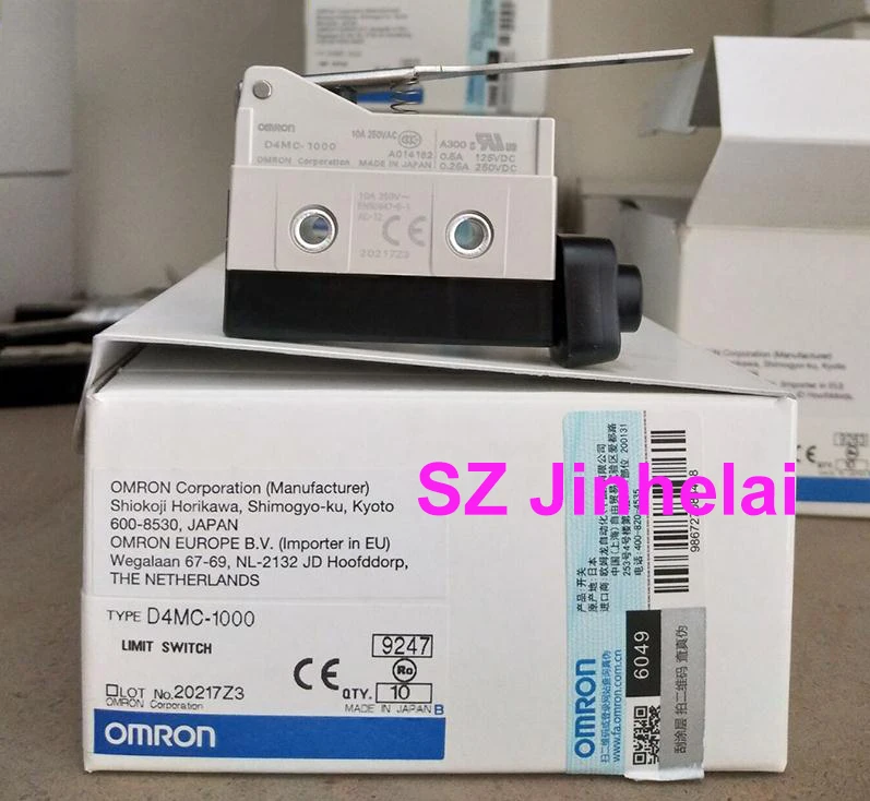 Оригинальный микропереключатель OMRON D4MC-1000
Оригинальный микропереключатель OMRON D4MC-1000