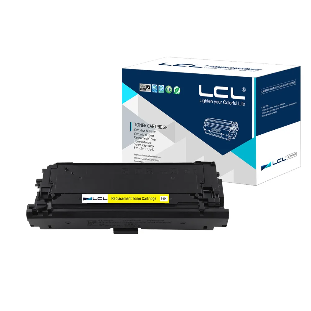 LCL 508X 508A CF360A CF360X CF361X CF362X CF363X (4-Pack KCMY) Toner Cartridge Compatible for HP LaserJet M552dn M553dn M553n
LCL 508X 508A CF360A CF360X CF361X CF362X CF363X (4-Pack KCMY) Toner Cartridge Compatible for HP LaserJet M552dn M553dn M553n