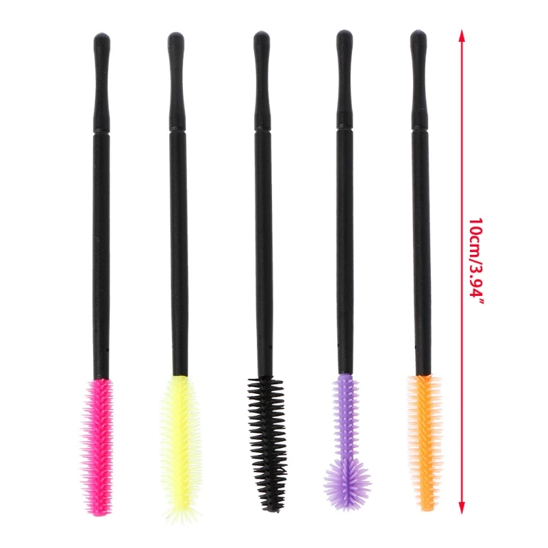 50pcs/Set Disposable Silicone Eyelash Extension Mascara Wands Brush Applicators Tool Pro
50pcs/Set Disposable Silicone Eyelash Extension Mascara Wands Brush Applicators Tool Pro