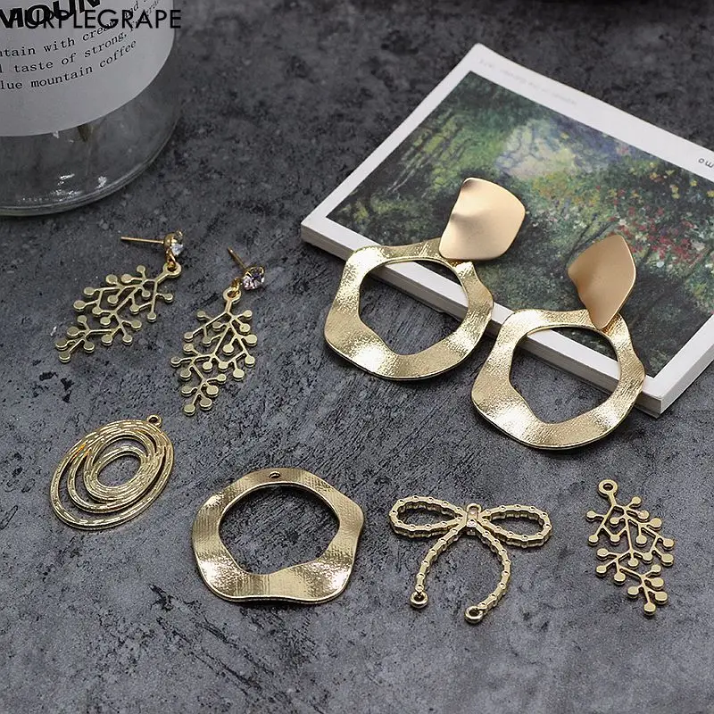 8pcs Earrings Diy Jewelry Accessories Handmade Materials Color Retaining Alloy Pendant
8pcs Earrings Diy Jewelry Accessories Handmade Materials Color Retaining Alloy Pendant