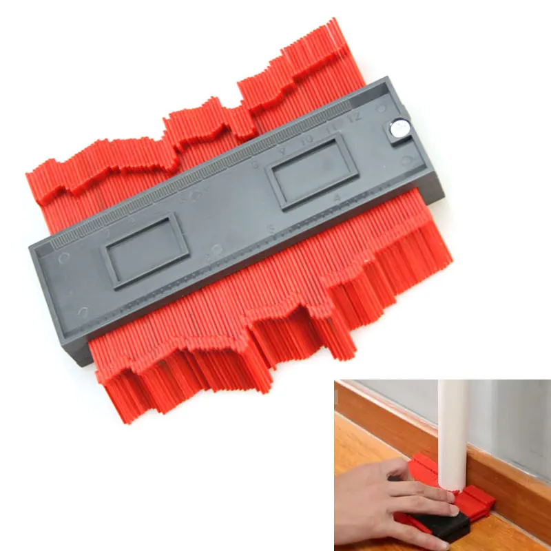 0-120mm Range Contour Profile Gauge Tiling Laminate Tiles Edge Shaping Wood Measure Ruler ABS Contour Gauge Duplicator Ruler ABS
0-120mm Range Contour Profile Gauge Tiling Laminate Tiles Edge Shaping Wood Measure Ruler ABS Contour Gauge Duplicator Ruler ABS