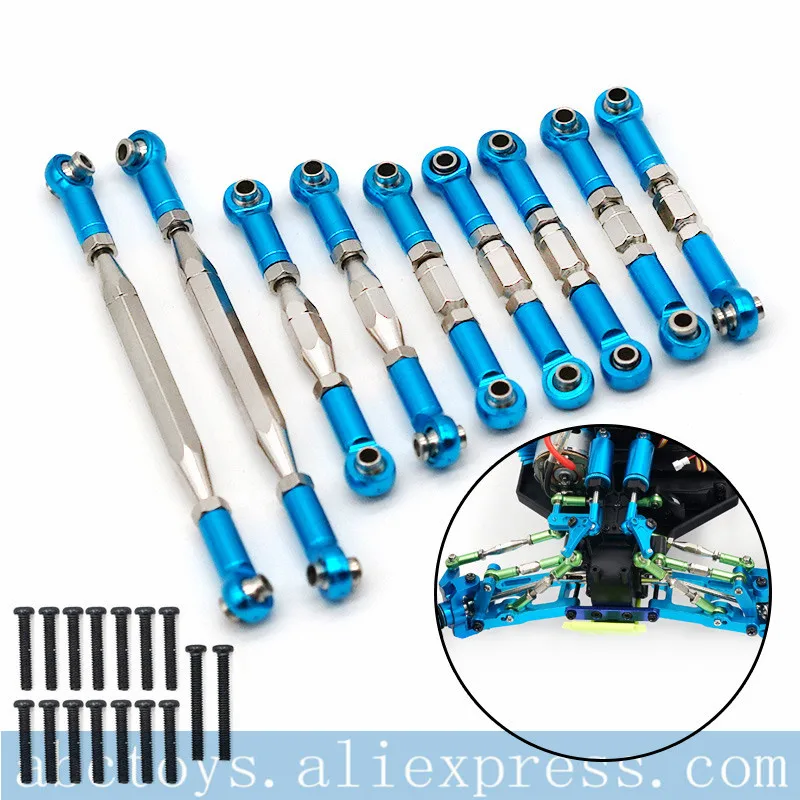 wltoys 12428 12423 12428-ABC DIY RC Car Spare parts Upgrade metal adjustable Pull rod FY-01/02/03/04/05/07
wltoys 12428 12423 12428-ABC DIY RC Car Spare parts Upgrade metal adjustable Pull rod FY-01/02/03/04/05/07
