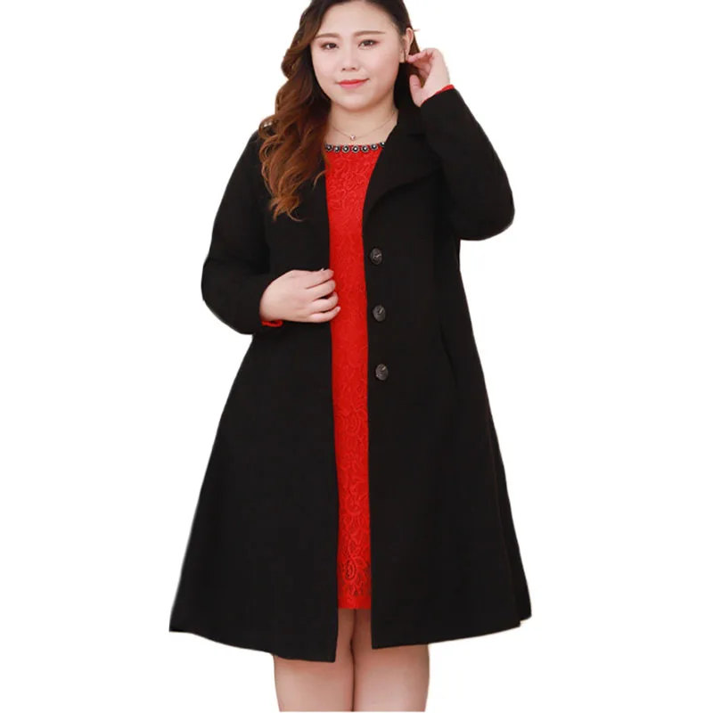 New Woolen Blend Jacket Women Wool Coat Plaid Oversize Middle-aged women High Quality Plus Size Casual Wool Overcoat 4XL A1094
New Woolen Blend Jacket Women Wool Coat Plaid Oversize Middle-aged women High Quality Plus Size Casual Wool Overcoat 4XL A1094