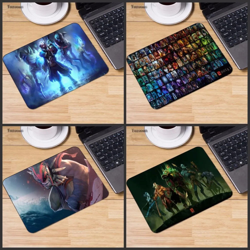 Игровой коврик для мыши Yuzuoan DOTA 2 Boys Love маленький размер 18*22 см и 25*20 персональный