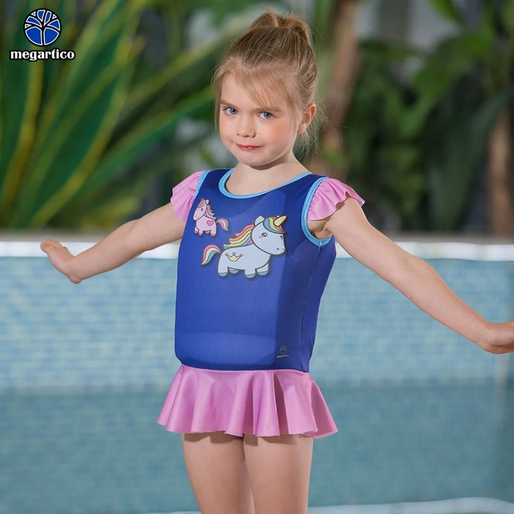 Megartico 2019 new arrival unicorn swimsuit Ruffled kids floation swimwear for 2-7 years old life jacket for girls UPF 50+
Megartico 2019 new arrival unicorn swimsuit Ruffled kids floation swimwear for 2-7 years old life jacket for girls UPF 50+