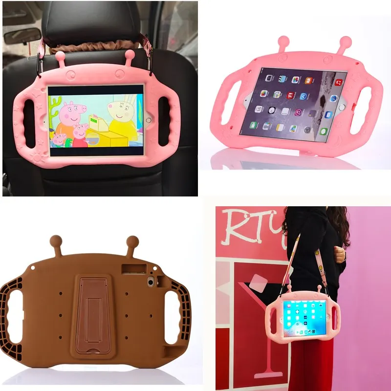 Children Kids Safe Lightweight EVA Shockproof Shoulder Straps Stand Case Cover For Ipad Mini/2/3/4 7.9'inch Tablet
Children Kids Safe Lightweight EVA Shockproof Shoulder Straps Stand Case Cover For Ipad Mini/2/3/4 7.9'inch Tablet