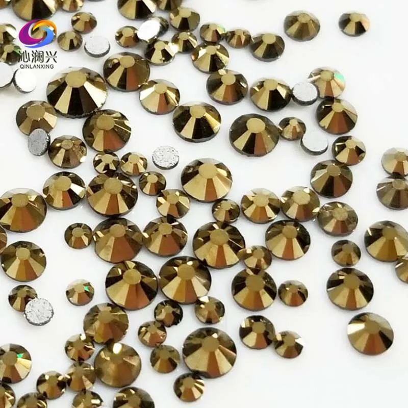 300pcs Mix SS4-SS16 Size gold mine color Non HotFix flatback glass crystal 3D Nail Art Rhinestone diy Decorations
300pcs Mix SS4-SS16 Size gold mine color Non HotFix flatback glass crystal 3D Nail Art Rhinestone diy Decorations