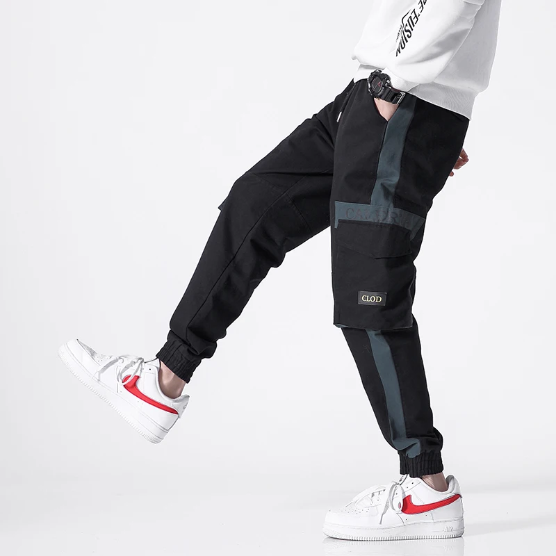 2019 Autumn Men Hip hop Streetwear Man Harem Cargo Pants Jogger Sweatpants Patchwork Ankle Length Trousers Men ABZ483
2019 Autumn Men Hip hop Streetwear Man Harem Cargo Pants Jogger Sweatpants Patchwork Ankle Length Trousers Men ABZ483